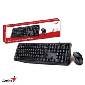 Жичена тастатура и глувче - Genius KM-170