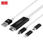 Приклучок за смарт уред со ТВ - Earldom HDTV 3 во 1.