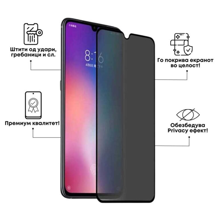 Заштитно стакло за Samsung Galaxy - Privacy