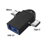 Адаптер USB 3.0 - USB Type-C / Micro USB