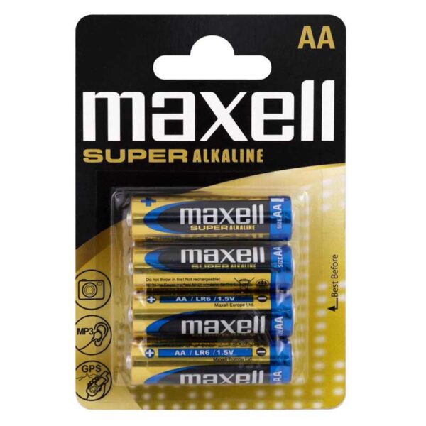 Батерија Maxell super alkaline АА