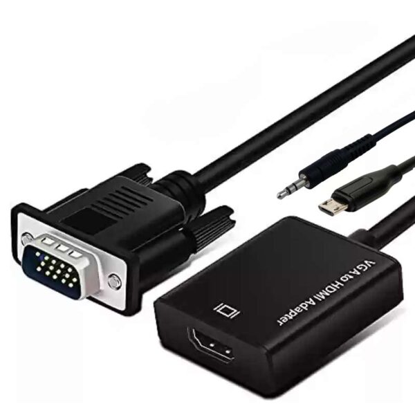 Видео адаптер - VGA - HDMI со аудио