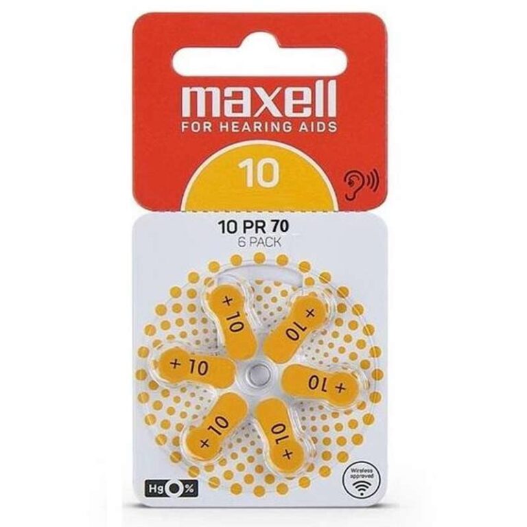 Батерија за слушни помагала Maxell 10PR70