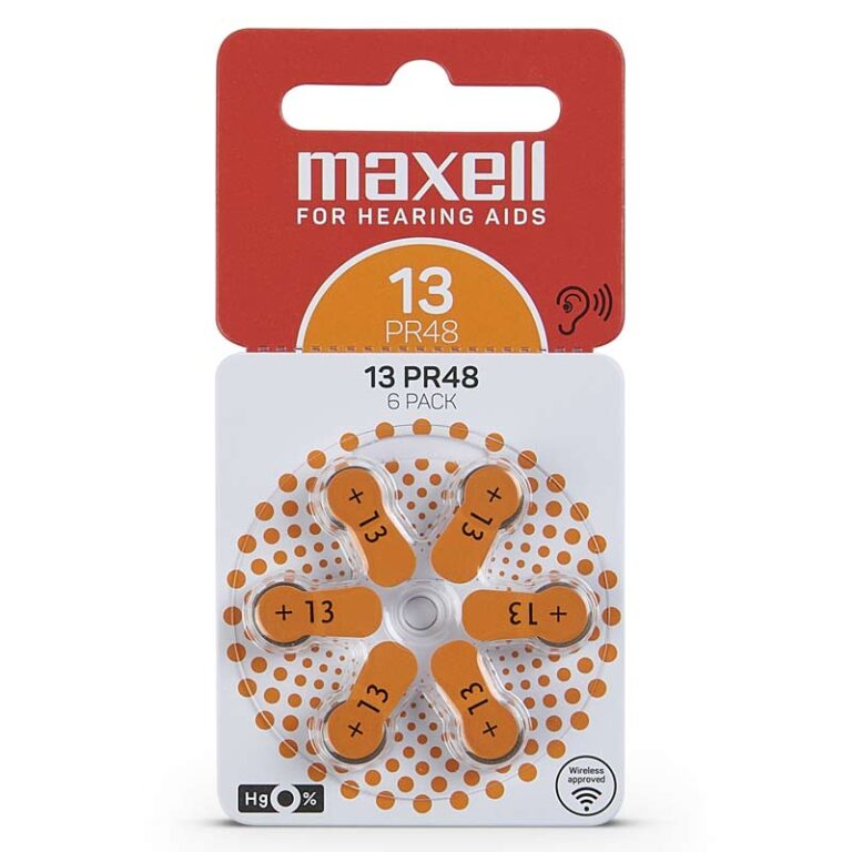 Батерија за слушни помагала Maxell 13PR48
