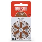 Батерија за слушни помагала Maxell 312PR41