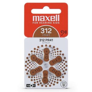 Батерија за слушни помагала Maxell 312PR41
