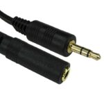 Аудио кабел - 3.5мм - 3.5мм женско