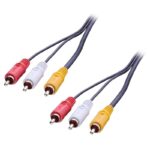 Аудио видео кабел 3 x PCA - 3 x PCA