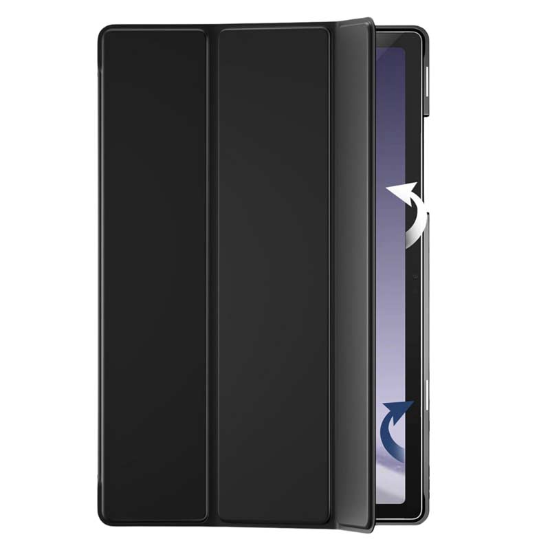 futrola-tablet-samsung-a9-a9-+-plus-zastita-stiti-krsi-paga-pagja-drzi-cvrsto-cvrst-zastituva-staklo-folija-polimer-nano-folija-0112 Футрола за таблет за Samsung Galaxy Tab A9 плус - WSS - Црна