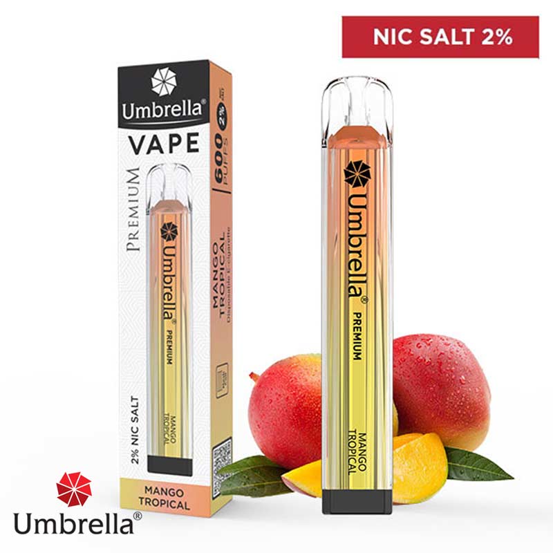 Еднократна електронска цигара - Umbrella - Mango Tropical