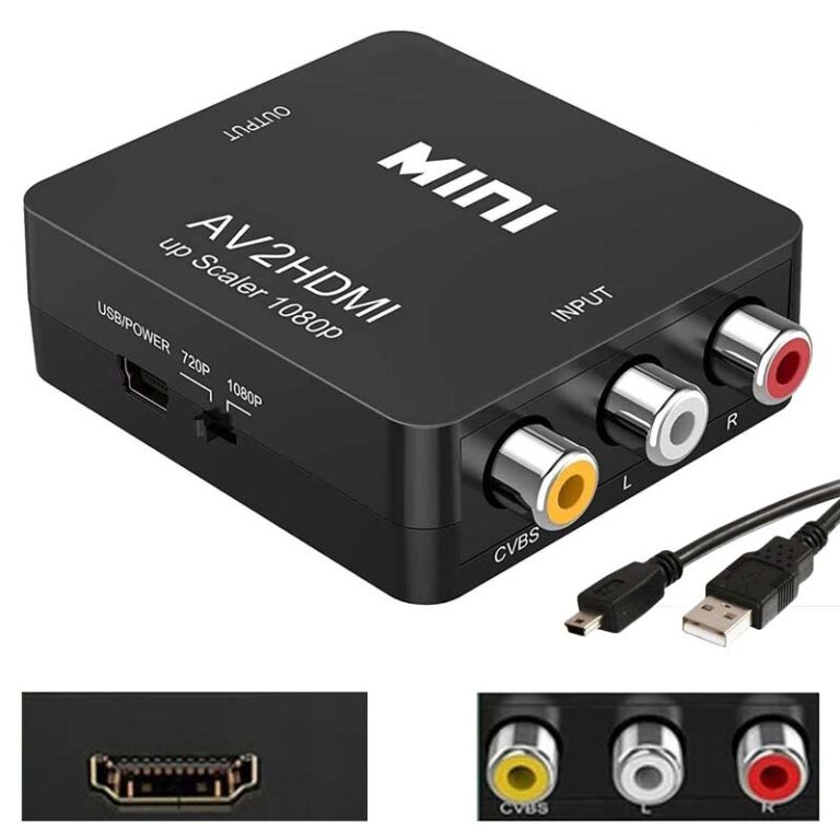 Видео / аудио адаптер - AV - HDMI