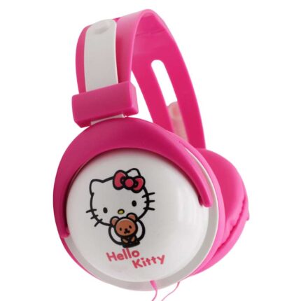 Жичени детски слушалки - Hello Kitty
