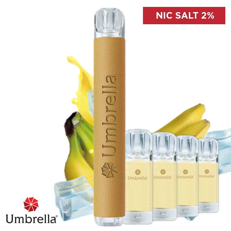 Еднократна електронска цигара - Umbrella - BANANA ICE