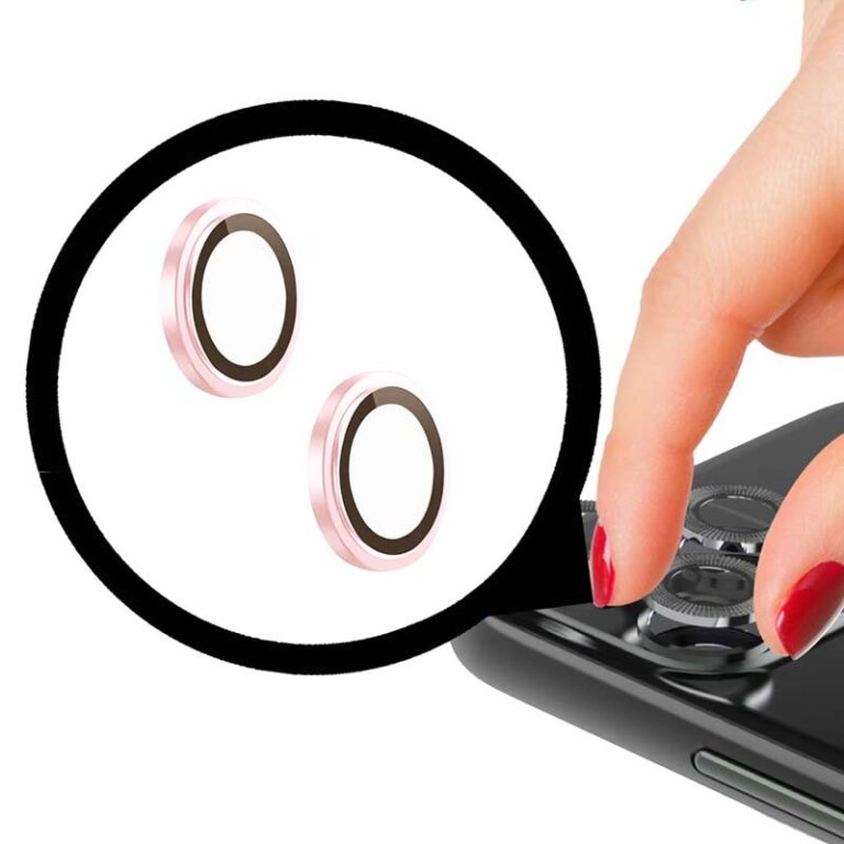 Заштитно стакло за камера - iPhone 16/16 Plus Розе