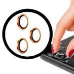 Заштита за камера - iPhone 17 Pro / Pro Max - Портокалово