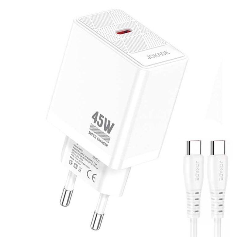 Супер брз полнач / адаптер - 45W - Jokade со кабел USB Type C