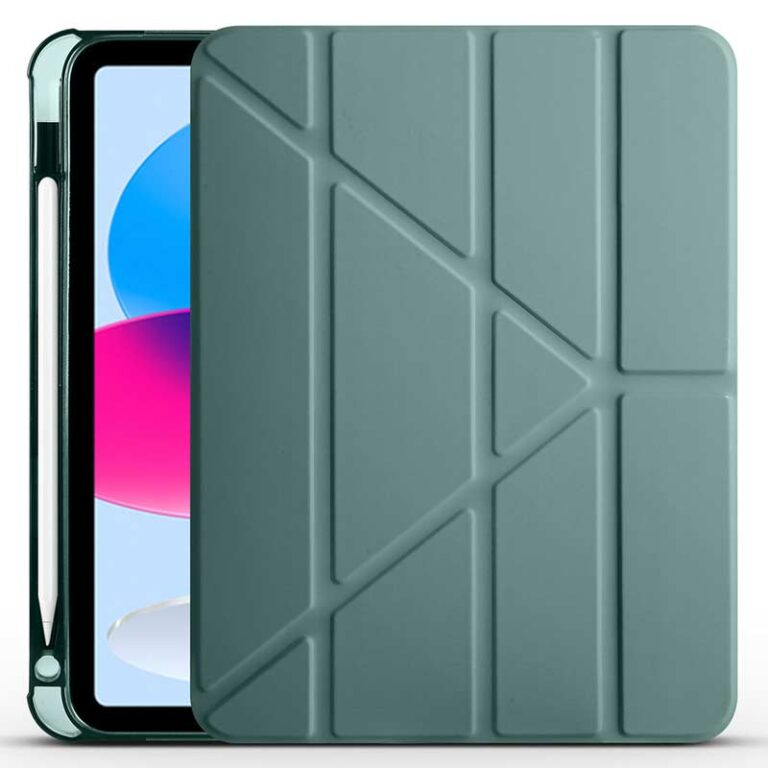 Смарт футрола за таблет за Apple iPad A16 - Зелена