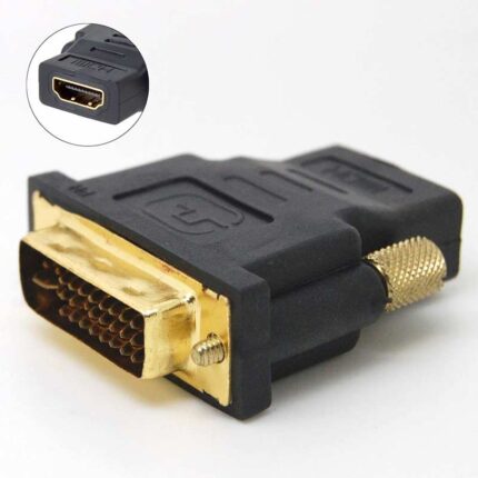 Видео адаптер - HDMI - DVI-D - Црн