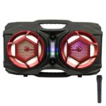 Безжичен караоке звучник - KTS-1310 - 2 x 6.5"