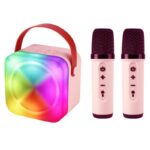 Безжичен караоке звучник - V8 - Розев