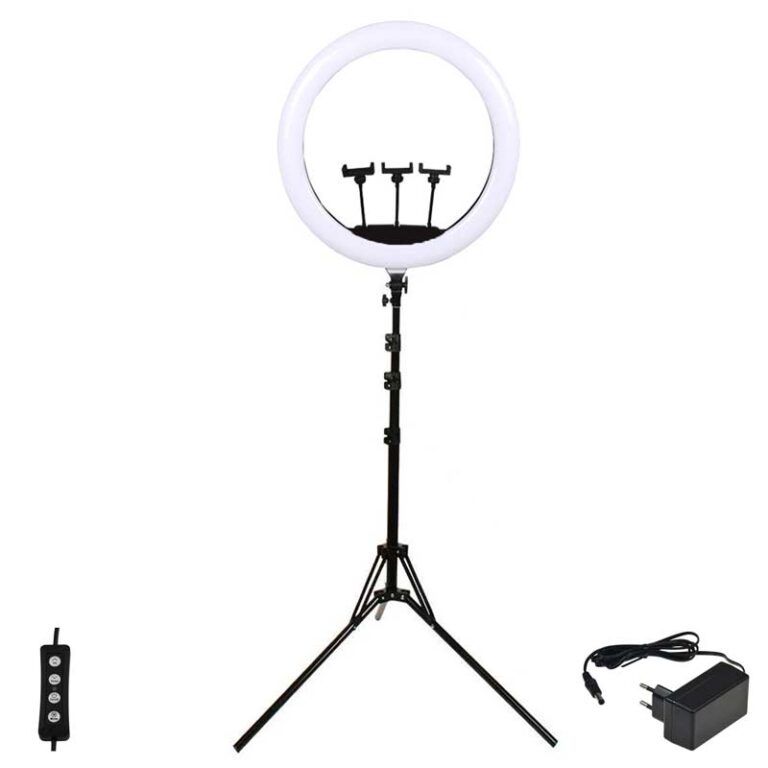 Кружна Лед Светилка со 3 држачи - 40 цм