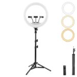 Кружна Лед Светилка со 3 држачи - 54 цм