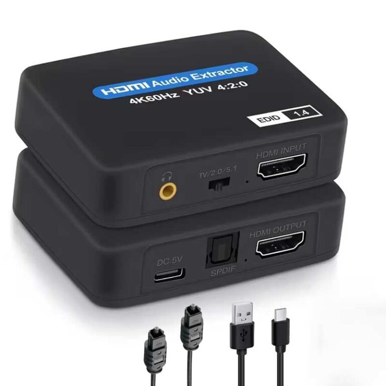 Видео / аудио адаптер - HDMI Audio Extractor