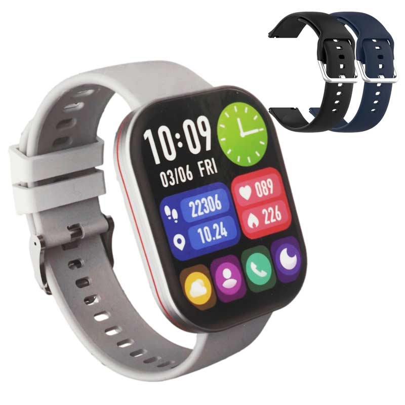 smart-pameten-casovnik-chasovnik-saat-meri-krven-pritisok-kislorod-cekori-cekorenje-sport-smart-watch-255 Паметен часовник со 3 ремчиња - Smart Watch LT26