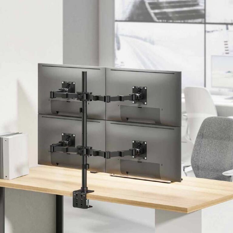 Ротационен држач за 4 монитори - Z044