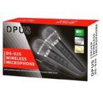 Двоен сет безжични микрофони со приемник - DS-02S