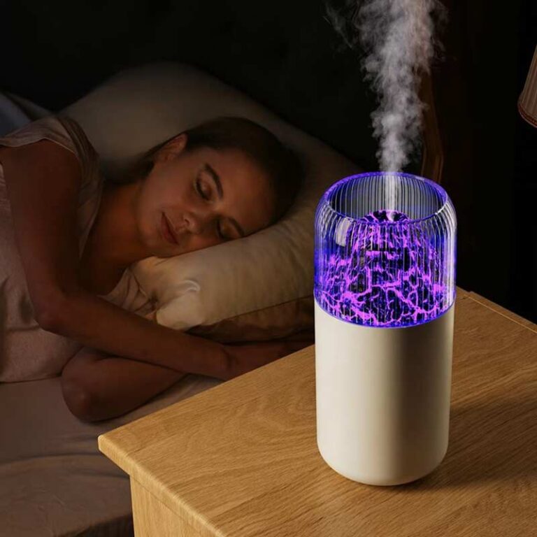 Oвлажнувач за воздух со LED светло