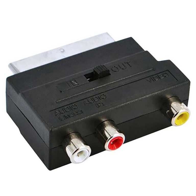 Видео адаптер - SCART - 3xRCA