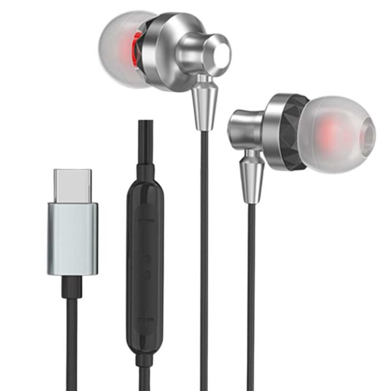 Водоотпорни жичени слушалки - YSK-168 USB Type-C