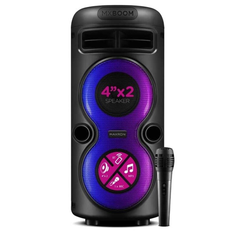 Безжичен караоке звучник - Maxron MX Boom 2x4"