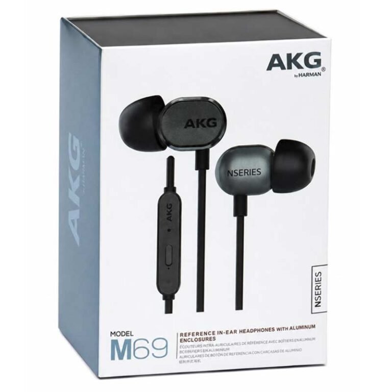 Жичени слушалки - AKG-M69 - USB Type-C - Црни