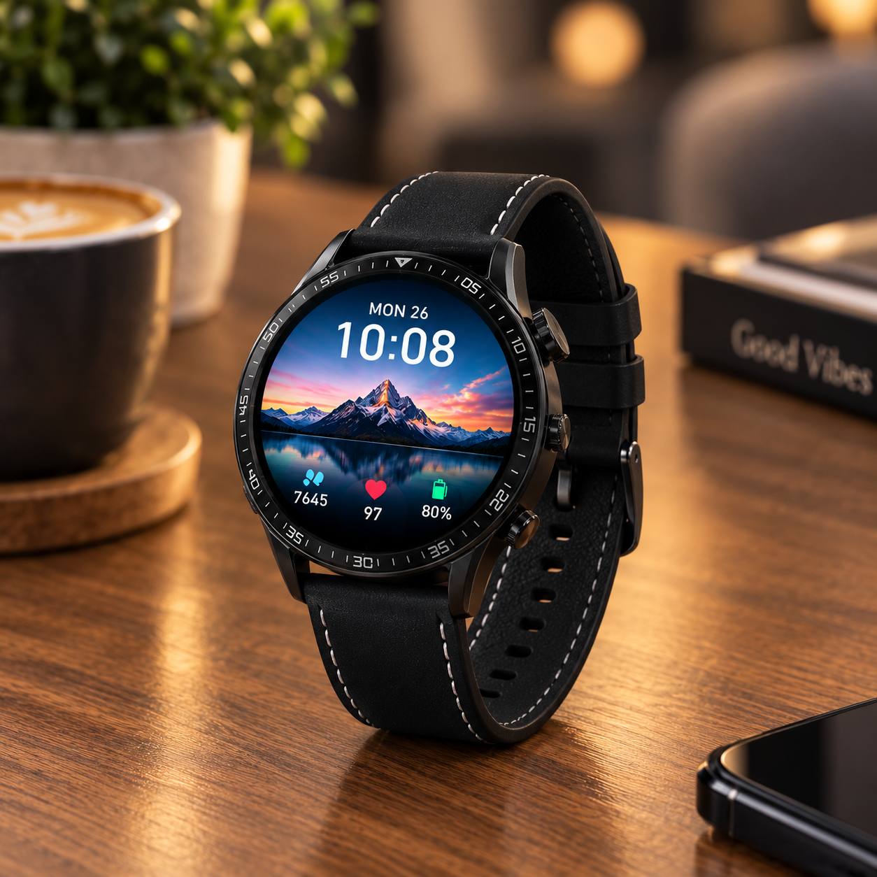 pameten-casovnik-waatch-smart-sport-blutut Паметен часовник - E-Run / Smart Watch