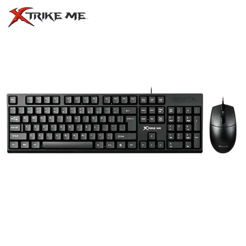 tastatura-gluvce-set-zivena-mouse-keyboard XTRIKE ME MK- 507 - Жична Татсатура + Глувче